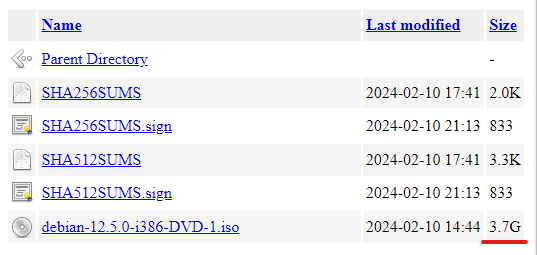 debian 32bit ISO file download url